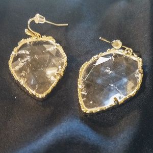 Kendra Scott Corley Drop Earrings, Crackle Crystal